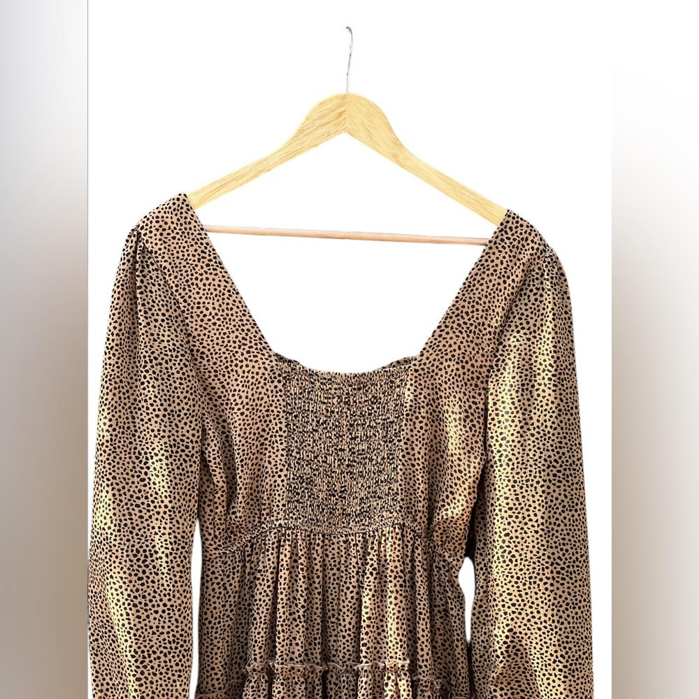 Altar’d State animal print tiered women’s dress - Picture 8 of 9